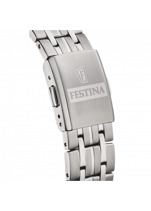 Reloj de hombre festina titanium f20466/2 con esfera azul