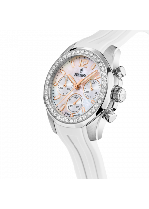 Reloj de mujer festina rainbow f20610/1 con esfera beige