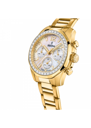 Reloj de mujer festina rainbow f20609/1 con esfera beige