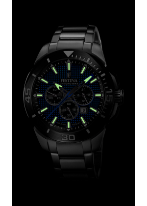 Reloj de hombre festina chrono bike f20641/2 con esfera azul