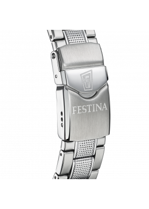 Reloj festina the originals f20669/4 azul correa de acero inoxidable 316l, hombre