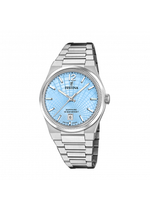  reloj de mujer festina swiss made rivé f20052/5 azul 