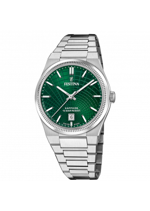  reloj de hombre festina swiss made rivé f20051/5 verde 