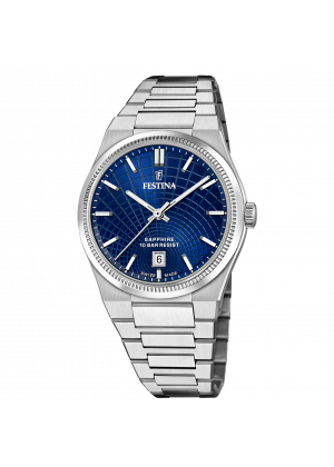  reloj de hombre festina swiss made rivé f20051/4 azul 