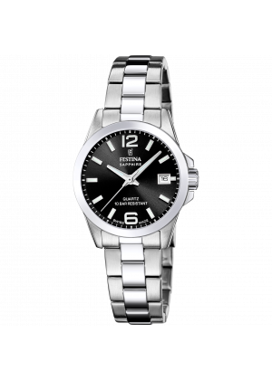 Reloj festina swiss made f20049/6 negro mujer