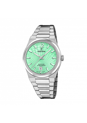  reloj de mujer festina swiss made rivé f20052/4 verde 