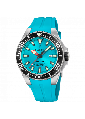 Reloj festina the originals f20664/5 azul correa de caucho, hombre