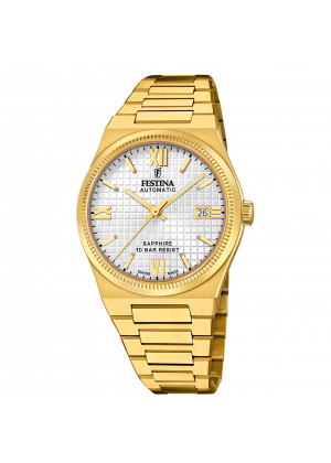  reloj de hombre festina swiss made rivé f20032/1 blanco 