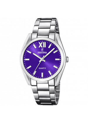 Reloj de mujer festina alegría f20622/a con esfera morada